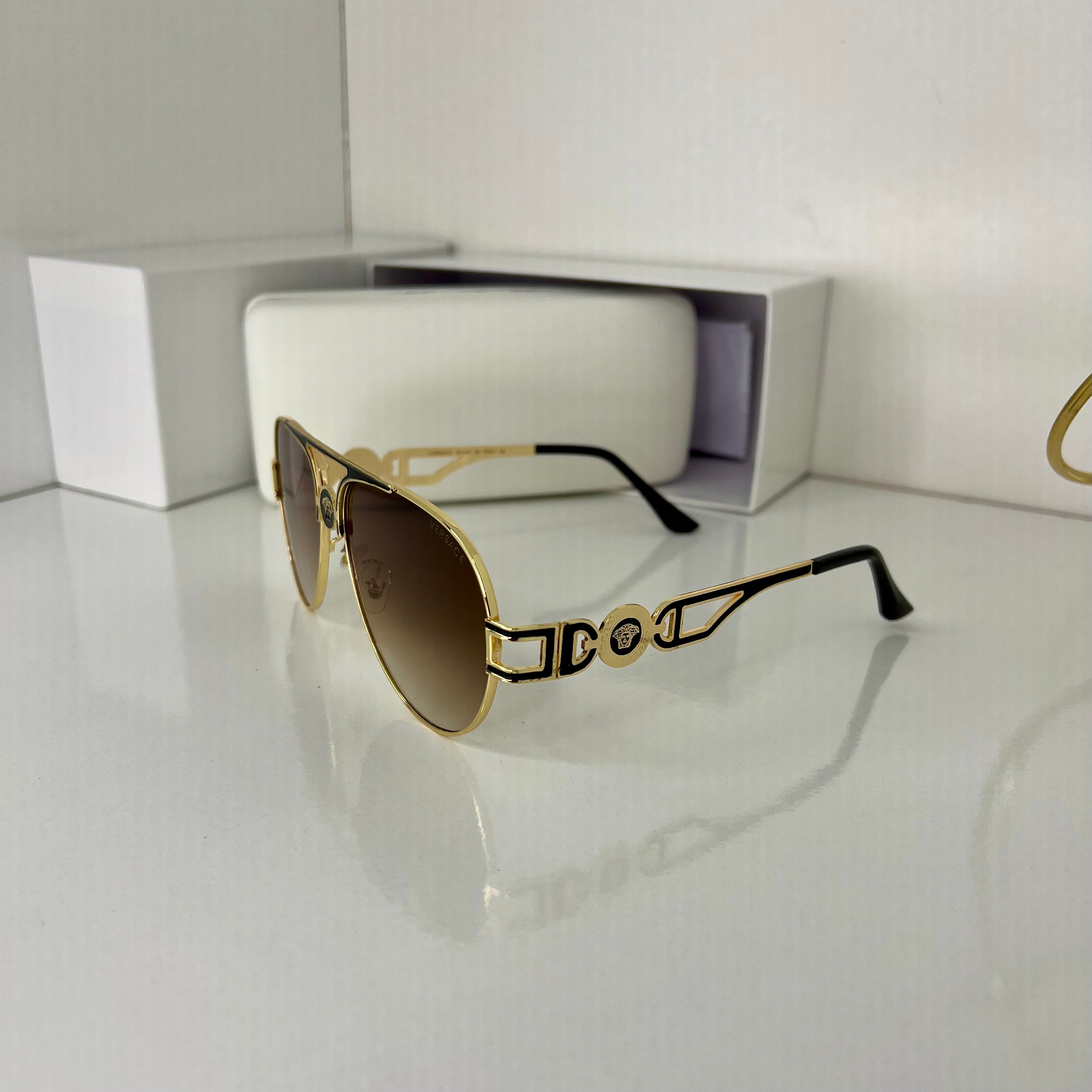 Lunettes femmes marron